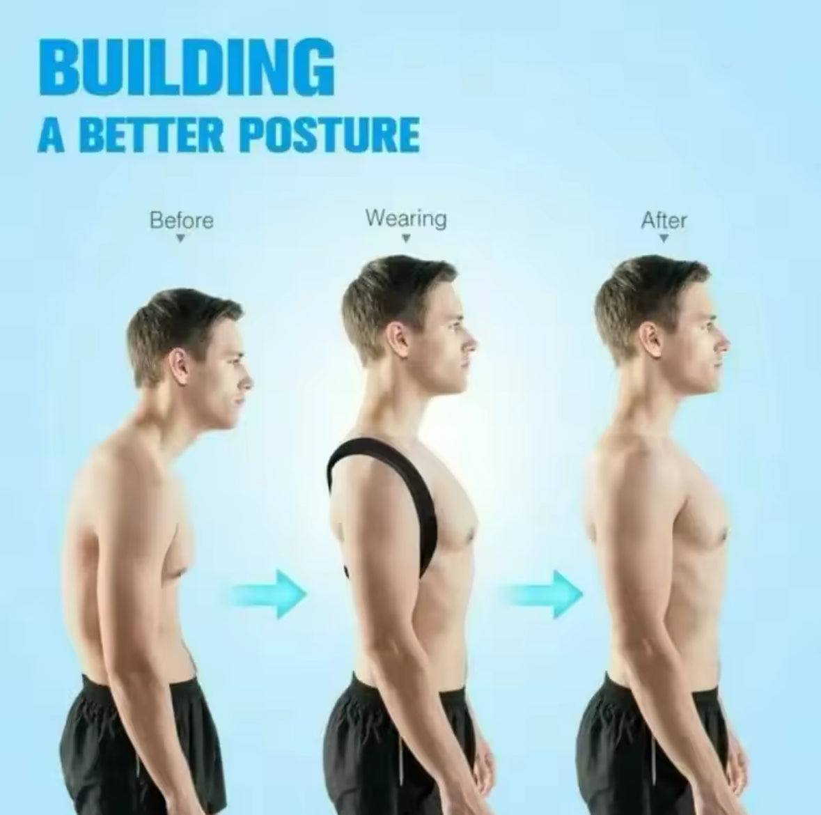 Back Posture Correction Belt Hunchback Prevention Correction of Sitting Posture Unisex Breathable Body Shaping